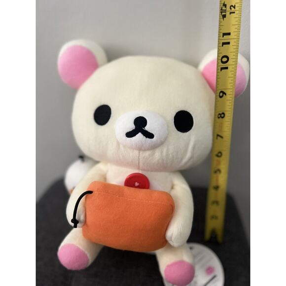 Korilakkuma Plush Shaking Duck San-X Super Soft Plushie 10” BNWT US Seller - Picture 4 of 4
